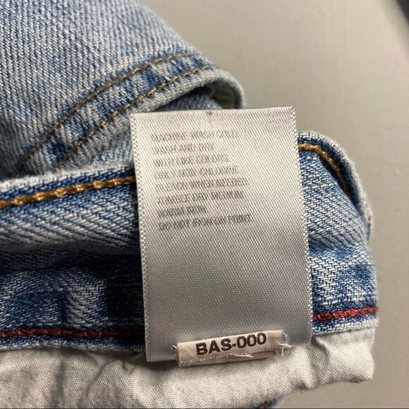 OLD NAVY Men’s Straight Light Wash Jeans, Blue, Size 33/32, 100%COTTON - Picture 6 of 10